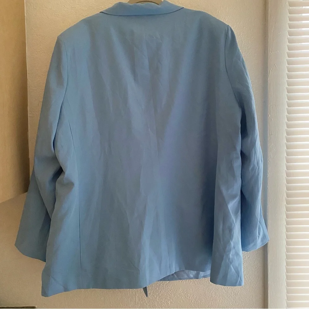 Boohoo Blue Oversized Blazer NWT - Picture 9 of 15